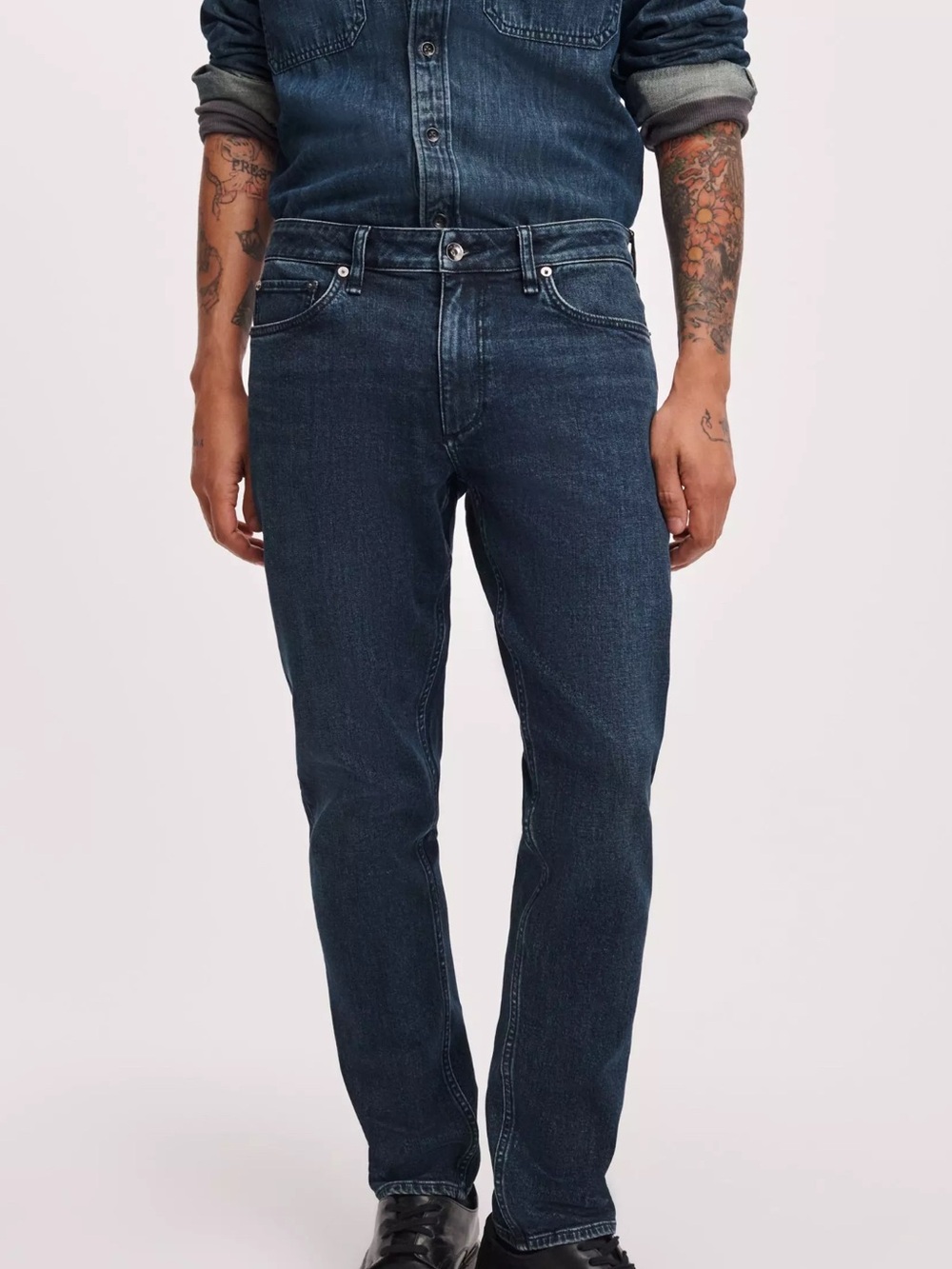 New Rag & Bone relaxed Jeans in Deep Indigo